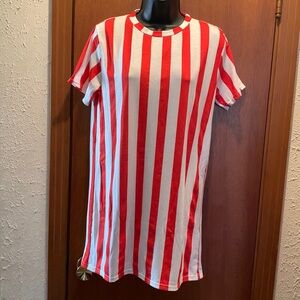 Striped Shirt dress size 8